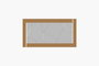 Hanah Home Espejo Pierre - Bronce, Blanco